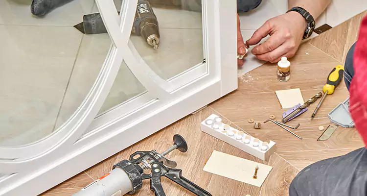 Interior Patio Door Casing Repair in Titusville, FL