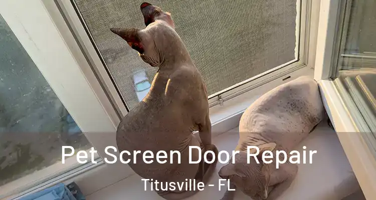 Pet Screen Door Repair Titusville - FL